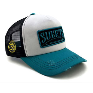 Casquette de baseball en maille Tucker à 5 panneaux personnalisée, effet vieilli, broderie, maille en mousse, unisexe, haute qualité, vente en gros, personnalisable, haute qualité - Product Image 2