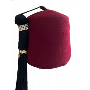 Vtg Shriners Mason Jeweled Tassle Fez Chapeau Épingles Franc-Maçon Chapeau Maçonnique Haute Qualité Personnalisé Meilleure Vente Vente Chaude Fezz - Product Image 6