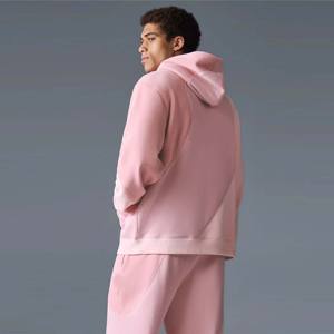 Sweat à capuche décontracté pour hommes avec capuche à cordon de serrage et poche avant Sweat à capuche doux et élégant pour superposer en automne et en hiver - Product Image 2