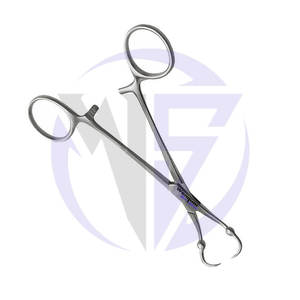 Pinces à serviettes chirurgicales de haute qualité, préférées des chirurgiens, 5 pouces, à rotule, réutilisables, en acier inoxydable chirurgical - Product Image 6