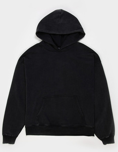 Sweats à capuche d'hiver surdimensionnés 100% coton avec impression numérique, logo personnalisé, taille plus, pull pour hommes - Product Image 2