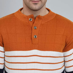 Suéteres de Algodón Casuales para Otoño e Invierno 2026, Camisa Holgada de Gran Peso, Sudaderas de Color Sólido para Hombre 2026 - Product Image 3