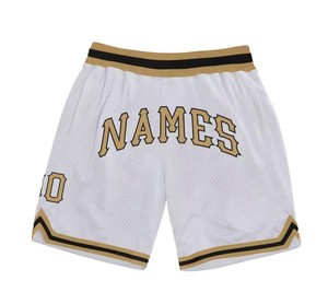 2024 Shorts de basket-ball d'entraînement pour hommes meilleur nouveau Style d'été Simple en gros personnalisé uni imprimé motif de Fitness bicolore - Product Image 6