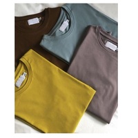 T-shirt Homme Oversize en Coton Tricoté Grande Taille avec Logo Personnalisé, Impression Gonflée de Haute Qualité 220 GSM, Écologique et Séchage Rapide pour l'Été