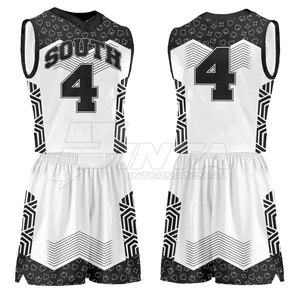 Material de poliéster Uniforme de baloncesto de alta calidad Uniforme de baloncesto de deportes al aire libre personalizado - Product Image 2