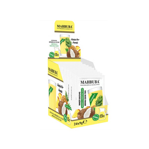 Bebida Instantánea en Polvo con Sabor a Naranja, Plátano, Mango y Piña, Certificada HALAL, 9g, Paquete de 24 Unidades - Product Image 1