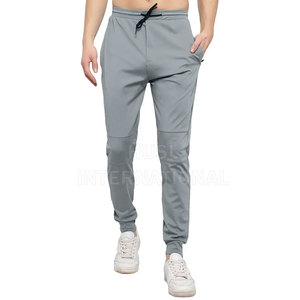 Pantalón informal ligero de verano para hombre Color personalizado Cintura alta Hecho de lona-Precio para adultos - Product Image 5