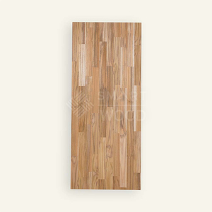 Tablero de Madera de Teca y Acacia de Grado AB con Unión Dentada - Madera para Exteriores al por Mayor para Encimeras de Madera de Pino y Caucho - Product Image 5