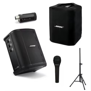Système de haut-parleurs Bluetooth de qualité industrielle BoseS1 Pro+ Plus d'origine authentique, comprend une batterie, un microphone et un câble audio XLR de 15 pieds - Product Image 2