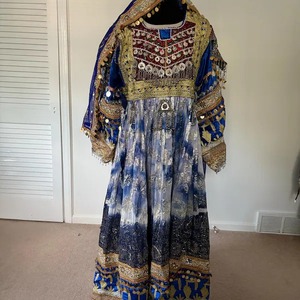 ชุดเดรสลูกไม้หลากสีแบบดั้งเดิมชนเผ่าวินเทจของชาวอัฟกานิสถาน/ปากีสถาน2025 - Product Image 5