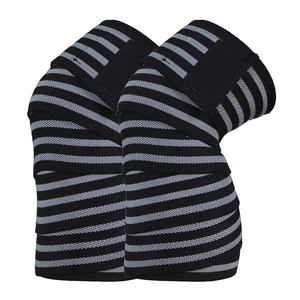 Genouillère de compression tricotée respirante unisexe à enfiler pour toutes les saisons – Protection des genoux en gros - Product Image 5