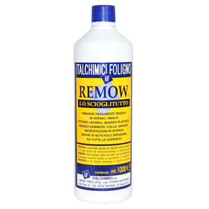 Remow Scioglitutto, Eliminador de Pintura, Esmalte, Cola, Grasa y Suciedad 81754, Desengrasante de Italchimici, 1070g - Product Image 1