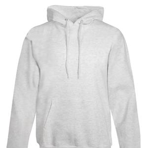 Pull à capuche pour hommes avec logo personnalisé 500GSM coton éponge française sans ficelle sweat à capuche lourd sweats à capuche vierges à impression bouffante surdimensionnés - Product Image 1