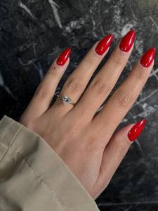 1.00 Carat Coeur Coupe IGI E-VS1 Lab Grown Diamant Solitaire Bague Saint Valentin Cadeau Spécial pour Petite Amie 14k Or Blanc - Product Image 3