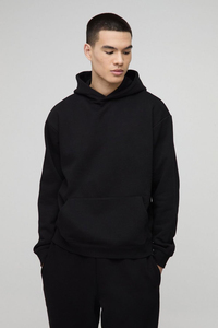 Chándal de Alta Calidad 100% Algodón French Terry con Logotipo Personalizado, Pantalones Acampanados y Sudadera con Capucha para Hombre - Product Image 6