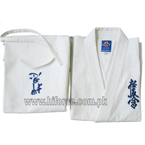 Logo personnalisé 100% toile de coton karaté Kyokushin Gi karaté Kyokushin uniformes Shinkyokushin costume - Product Image 5