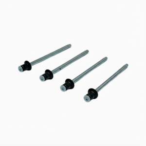 <span class=keywords><strong>Remache</strong></span> ciego de cabeza plana de acero al carbono cincado negro con doble <span class=keywords><strong>avellanado</strong></span> y pasante, clase 4.8 y 6.8, estándar ISO - Product Image 3