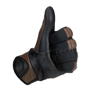 Guantes de Motociclismo Next Tech Ligeros, Casuales, de Dedo Completo, con Agarre, Unisex, de Cuero Genuino - Product Image 5