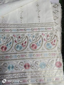 Tissu de travail élégant en satin Malai avec style Dobby brodé antistatique pour mariage et tenue de fête-Vente unisexe - Product Image 3