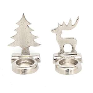 Dernier modèle de lampe à thé de Noël en métal et laiton Support votif Fer de haute qualité Logo personnalisable Décoration intérieure Utilisation de bougies Vente en gros - Product Image 5