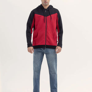 Sudadera con capucha de lana con logotipo personalizado para invierno Sudadera con capucha bordada con impresión personalizada Sudadera con capucha en blanco para hombre - Product Image 2