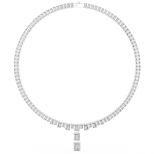 18k Round Cut Diamond Necklace Gift Jewelry for Her <b>Choker</b> Necklace For Women Square Diamond - Product Image 4