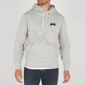 เสื้อฮู้ดผู้ชายราคาโรงงาน ผ้าฟลีซฝรั่งเศส ระบายอากาศได้ดี มีกระเป๋า น้ำหนักเบา พิมพ์ลาย/สีพื้น/ย้อมสี สำหรับฤดูหนาว - Product Image 3