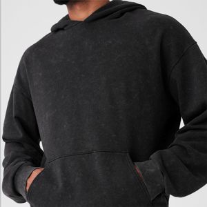 Sudadera con capucha para hombre-Sudadera con capucha informal suave y cómoda con cordón ajustable, perfecta para uso diario, gimnasio - Product Image 4