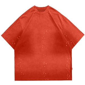 T-shirt 100% coton délavé à l'acide de conception personnalisée de haute qualité pour les femmes le plus vendu produit en tissu tricoté - Product Image 2