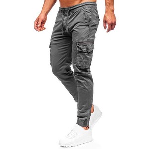 Pantalones Casuales Profesionales para Hombre, Algodón de Primera Calidad, Lona Ecológica, Secado Rápido, Cierre con Cordón, Marca Privada - Product Image 4
