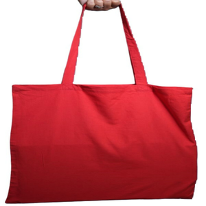 Vente en gros de sac fourre-tout en toile de coton biologique grand sac d'épicerie vierge réutilisable personnalisable avec impression de logo écologique pour - Product Image 1