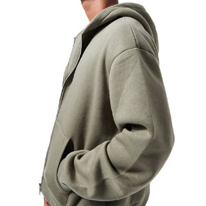 Sudaderas con Capucha Personalizadas al por Mayor para Hombre, Invierno 2026, Color Sólido, Logotipo Personalizado, Alta Calidad - Product Image 2