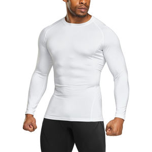 Personaliza Tu Propia Marca con Logotipo Sublimado, Camiseta de Compresión de Manga Larga para MMA, Rashguard para BJJ, Camiseta de Compresión para Hombre - Product Image 5