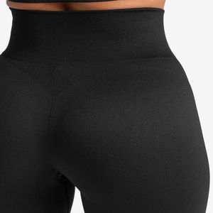 Leggings Básicos de Color Sólido para Mujer, de Talle Alto, con Ajuste Sin Costuras y Cintura Cómoda, Ideales para Uso Diario Informal - Product Image 2