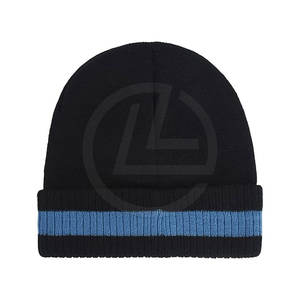 Gorro personalizado del fabricante, gorro Unisex de invierno cálido con forro polar térmico, gorro de punto grueso a la moda - Product Image 2
