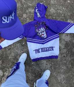 Venta al por mayor de ropa de calle lavada vintage sudaderas con capucha conjuntos de pantalones de chándal logotipo bordado personalizado parcheado hombres conjunto de dos piezas chándal - Product Image 6