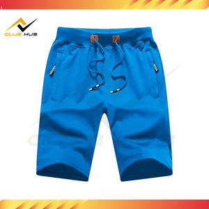 Prix bas Short athlétique 100% coton écologique pour hommes Poches Sports Jogging Street Style Plaid Pattern Slim Respirant - Product Image 2