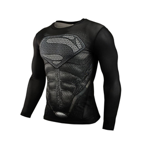 2025 nouveau Rash Guard à manches longues sublimé personnalisé pour adultes BJJ & MMA vente en gros Arts martiaux porter Jiu Jitsu Rashguards - Product Image 2