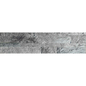 Haute qualité Flexible argent gris ardoise peler bâton placage feuille finition naturelle extérieur décoration murale carrelage panneau mural - Product Image 3