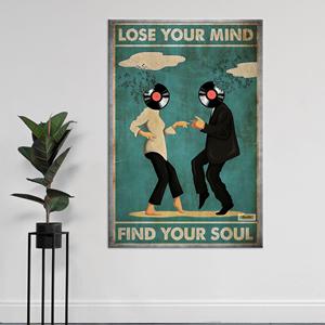 Printed Canvas: Lose Your Mind, Find Your Soul Art,WRAPPED CANVAS - Product Image 1