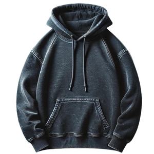 Sudadera con capucha de algodón 100% para hombre, Sudadera con capucha informal para correr, chaqueta de Fitness, sudaderas con capucha para hombre más vendidas, diseño de calidad superior - Product Image 2