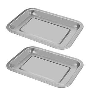 Plateau en acier inoxydable incurvé en forme de rein d'instrument médical de haute qualité plateaux d'instrument chirurgical plateau en forme de rein - Product Image 2