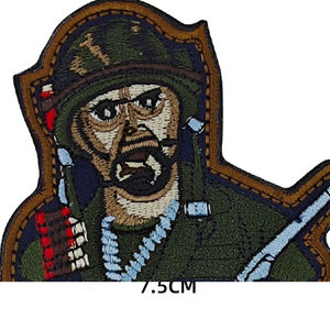 Parches de Fieltro/Nailon para Coser en Mochilas, Chalecos, Ropa de Sarga, Encaje, Insignias, Decoración, Personaje Humorístico Bordado, Guerrero Táctico - Product Image 5