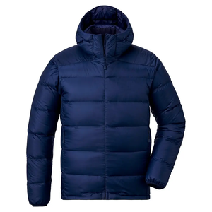 Chaqueta de plumón de pato blanco personalizada de alta calidad para hombre, chaqueta de burbujas para exteriores con cuello levantado al por mayor - Product Image 6