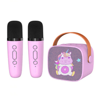 Enceinte karaoké sans fil portable avec microphone et table de mixage, personnalisable avec logo, idéale comme cadeau pour enfants