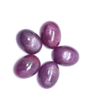Cabochon ovale rubis naturel 16X12mm taille rouge rubis pierre précieuse cabochon ovale pierre précieuse lâche rubis rouge rosé calibré 13.90 Ct