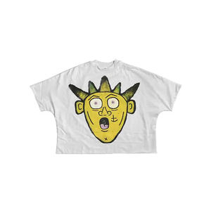 T-shirts pour hommes 100% coton de haute qualité Logo personnalisable et couleur T-shirt blanc lourd avec motif d'épaule - Product Image 1