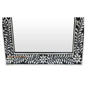 High Quality Ivory Bone Inlay Floral <b>Round</b> <b>Mirror</b> Frame Syrian Bone Inlay <b>Mirror</b> for Home Wall <b>Hanging</b> Bone Inlay <b>Mirror</b> - Product Image 3