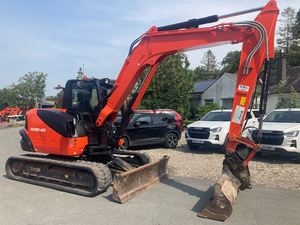 Kubota รถขุด KX080มือสองอุปกรณ์ขุดตีนตะขาบขนาดเล็ก - Product Image 4