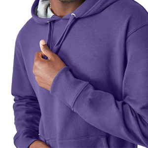 Sudadera de mezcla de algodón Unisex de alta calidad, sudadera Lisa personalizada con capucha para hombres, ropa deportiva de invierno, opciones de impresión Digital - Product Image 5